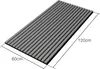 A gray acoustic wall panel with dimensions indicated. Produktbild-Vorschau