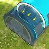 Outsunny Tunnelzelt Campingzelt für 3 Personen mit 2 Räumen Produktbild-Vorschau 8