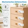 Zahlenschloss Schrank 3-stellig, Möbelschloss ohne Produktbild-Vorschau 3