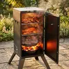 Fumoir Relaxdays, viande et poisson, 2 niveaux, Voir les images du produit 6