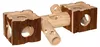Kerbl Pet Hamsterburg mit Tunnel Nature 40 x 12 x 10 cm Produktbild-Vorschau 1