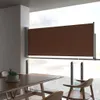 vidaXL Tenda laterale estensibile 100x300 cm Marrone Anteprima dell’immagine prodotto 9