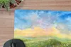 MuchoWow® Mauspad Mousepad Tal - Aquarell - Sommer 23x19 cm Produktbild-Vorschau 2