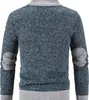 Herren Cardigan Mit Reißverschluss Und Tasche Ein Stück Produktbild-Vorschau 2