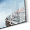 DEQORI Glasbild Echtglas 100x50 cm 'See im Abendlicht' Produktbild-Vorschau 5
