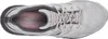 Top-down view of a gray and pink Skechers outdoor shoe. Produktbild-Vorschau