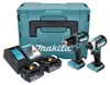 Makita DLX 2289 TJ Combo Kit 18 V, Perceuse-visseuse sans Voir les images du produit 2
