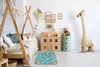 Teppich Kinderteppich Schlafzimmer Modern - 90 cm x 60 cm - Produktbild-Vorschau 4