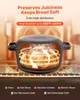 VEVOR Dutch Oven en fonte, 2 en 1 cocotte avec couvercle de Voir les images du produit 5