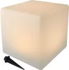 LED kostková lampa Kynast Solar, 20 x 20 cm, matné sklo, 1 Náhled obrázku produktu 8