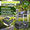 Banc de jardin tillvex® résistant aux intempéries, 3-4 Voir les images du produit 3