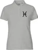 Huuraa Damen Polo Shirt Fische Sternzeichen Zeichen L Sport Produktbild-Vorschau 1