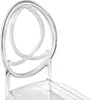 2er Set Stühle aus Polycarbonat - Kristall - AMALINE Produktbild-Vorschau 6