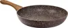 A frying pan with a wooden handle is shown against a white background. Produktbild-Vorschau