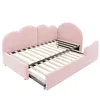 Merax Polsterbett Schlafsofa 90x200 cm L-Form mit Produktbild-Vorschau 11
