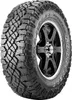A close-up studio shot of a Goodyear Wrangler DuraTrac tire mounted on a black wheel. Podgląd zdjęcia produktu