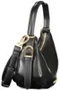 Mario Valentino sac Winnie noir, hobo zip ferrure dorée Voir les images du produit 3