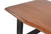 Couchtisch Baumkante massiv Akazie Nussbaum 100 x 70 cm Produktbild-Vorschau 5