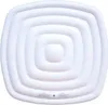 A white inflatable cover for a hot tub, viewed from above. Podgląd zdjęcia produktu