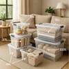 Plastard 4er-Set Aufbewahrungsbox 16 L mit Deckel Rollen Produktbild-Vorschau 4