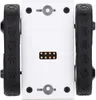 The underside of a white robot with black wheels. Náhled obrázku produktu