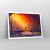 Poster - Poster ohne Rahmen - Wald Baum Natur - 100x70 cm - Produktbild-Vorschau 7