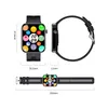 Product dimensions and multiple views of a smartwatch. Náhled obrázku produktu