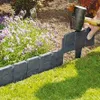 Garten-Palisaden-Rasenkanten, grauer Spaltstein, 250 cm Produktbild-Vorschau 16