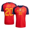 #20 PEDRI Maglia da gioco a 2 stelle, edizione speciale Anteprima dell’immagine prodotto 1