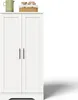 Sweiko 120x60x40xcm Armoire de cuisine avec lumière LED à Voir les images du produit 9