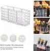 2 St Schminktisch Organizer Make Up Pinselhalter Kosmetik Produktbild-Vorschau 2