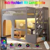 Kinderbed met hoogslaper, 90 x 200 cm, met opbergruimte in Productafbeelding-voorbeeld 4