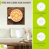 ARTland Leinwandbild Kaffeepause Größe: 30x30 cm Produktbild-Vorschau 2