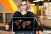MuchoWow® Laptop Aufkleber Sticker Cover Weltkarte - Braun Produktbild-Vorschau 5