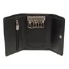 Esquire Cuir étui à clés Logo Key Case Black noir Voir les images du produit 6