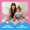GiiKER Lernspiel Tic-Tac-Toe Bolt rosa - 3-in-1 Rätselspiel Produktbild-Vorschau 5