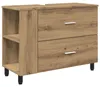 vidaXL Umyvadlová skříňka Artisan – dub 80 x 35 x 60 cm, Náhled obrázku produktu 1