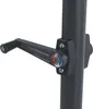 A close-up of a crank mechanism on a dark pole, likely for an umbrella or awning. Produktbild-Vorschau