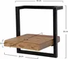 Hoyz - Wandregal Edge - 30cm - Akazienholz Produktbild-Vorschau 4