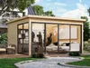 Fjordholz Gartenhaus Modell Office IsoSlide 4 Produktbild-Vorschau 1