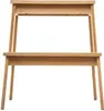 Taboret, stołek 2-stopniowy, bambusowy, pomocnik, drabinka Podgląd zdjęcia produktu 9