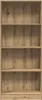 vidaXL Artisan dubová knihovna 60x24x143 cm materiál na Náhled obrázku produktu 4