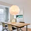 LED Pendelleuchte, Feder-Design, weiß, D 60 cm Produktbild-Vorschau 12