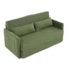 LVHOM Schlafsofa Ausziehbar 2-Sitzer Cord, Bettsofa mit Produktbild-Vorschau 2