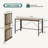 Dripex Klappschreibtisch 110 x 50 cm Faltbarer Produktbild-Vorschau 2