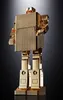 A golden robot figure standing against a dark gradient background. Produktbild-Vorschau