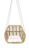 Hängesessel aus Rattan mit Kissen, Korbsessel, Produktbild-Vorschau 3
