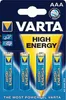 Varta 4903 LR03 AAA Micro High Energy Batterie 4er-Pack Produktbild-Vorschau 1