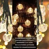 LUMILED Solar Lichterkette Außen 16,8m 100x LED Kristall Produktbild-Vorschau 19