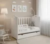 2in1 Babybett mit Matratze und Schublade 120x60cm,3 Produktbild-Vorschau 2